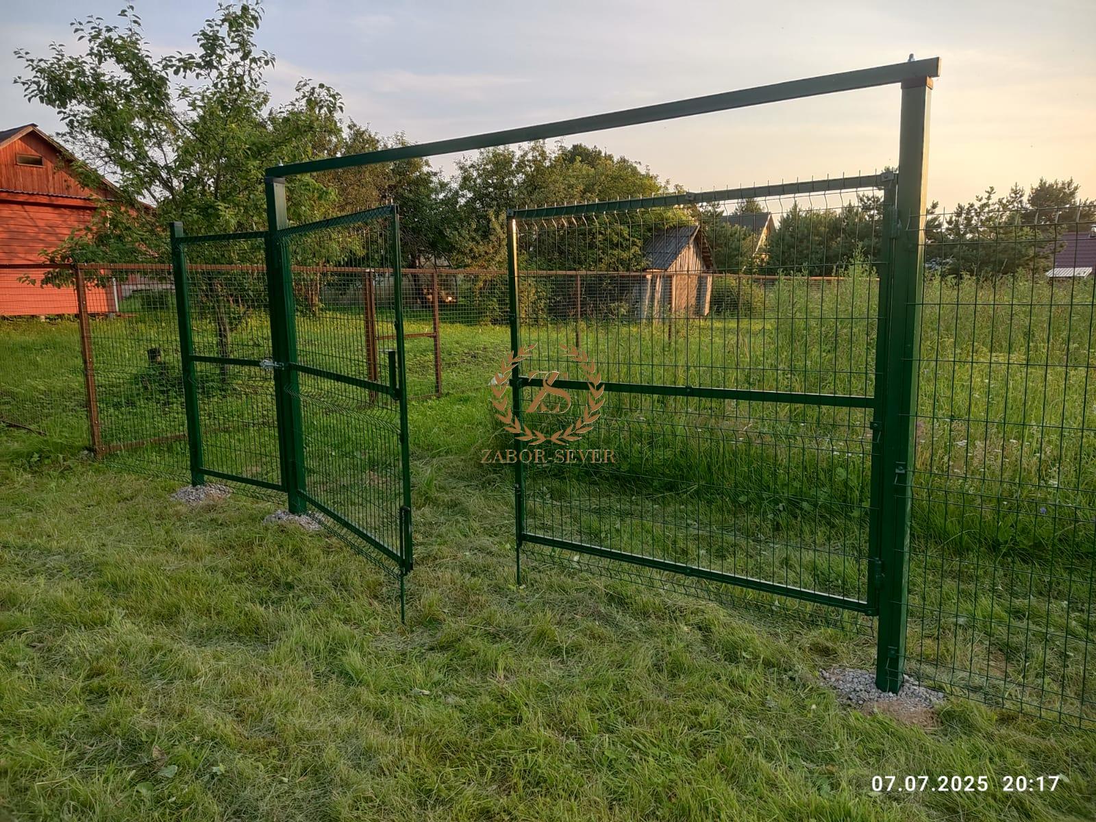 Забор из 3D Панелей в деревне Головинское